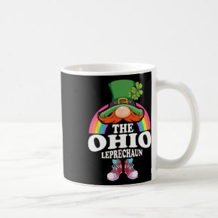 Taza De Café El disfraz del duende de Ohio para el día de San P