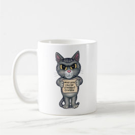 Taza De Café El divertido arte del Personalizado de Tabby