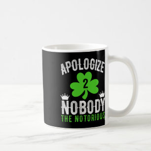 Taza De Café El divertido bateador del Día de San Patricio bebe