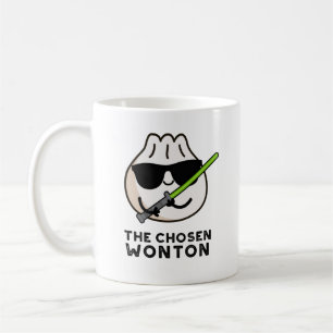 Taza De Café El divertido paquete de comida de Wonton elegido