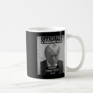 Taza De Café El Divertido Presidente Trump Es Oficialmente Un I