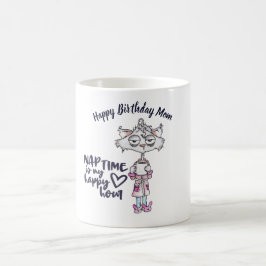Taza De Café El divertido tiempo de la siesta de la mamá es la 