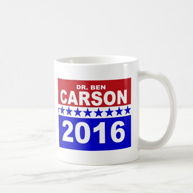Taza De Café El Dr. Ben Carson 2016 (Derecha)