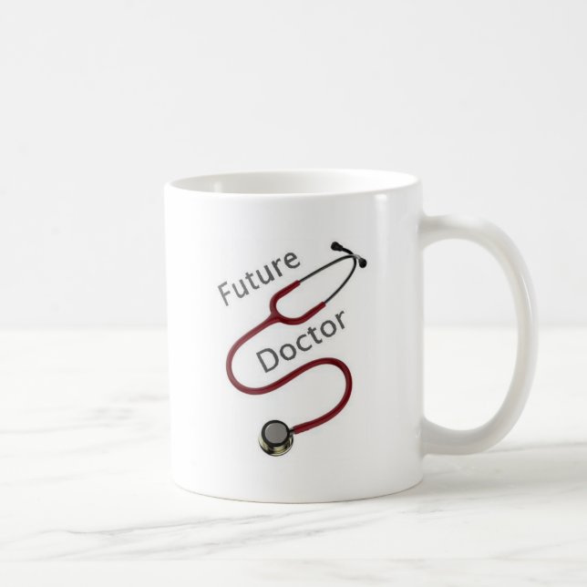 Taza De Café El Dr. futuro del médico (Derecha)