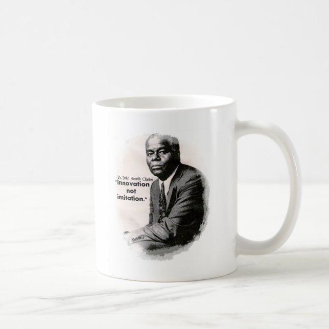 Taza De Café El Dr. Juan Henrik Clarke (Derecha)