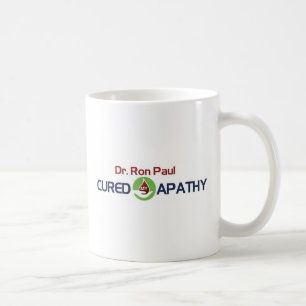 Taza De Café El Dr. Ron Paul curó mi apatía