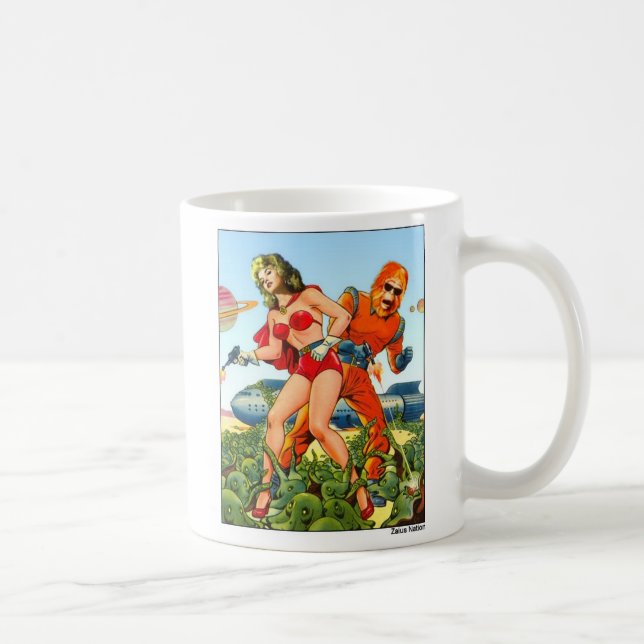Taza De Café El Dr. Zaius y Germana gregarios (Derecha)