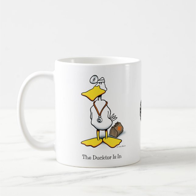 Taza De Café El Ducktor está adentro (Izquierda)