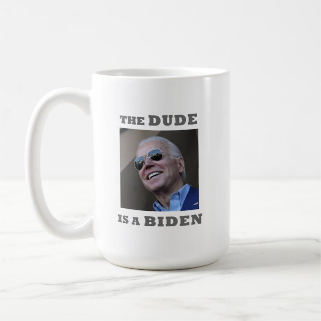 TAZA DE CAFÉ EL DUDO ES UN BIDEN (Izquierda)