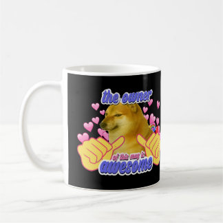Taza De Café El Dueño De Esto Es Increíble Regalo De Meme De Pe