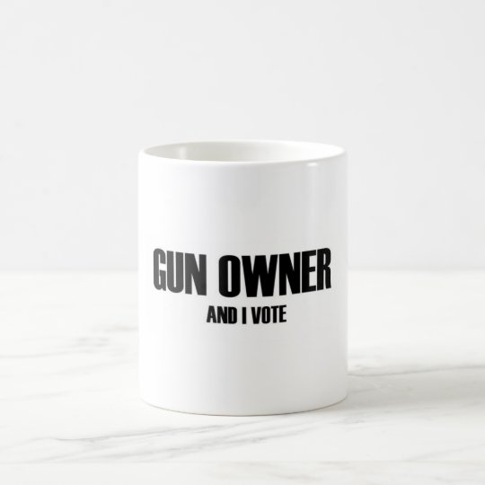 Taza De Café El dueño y yo de arma votamos