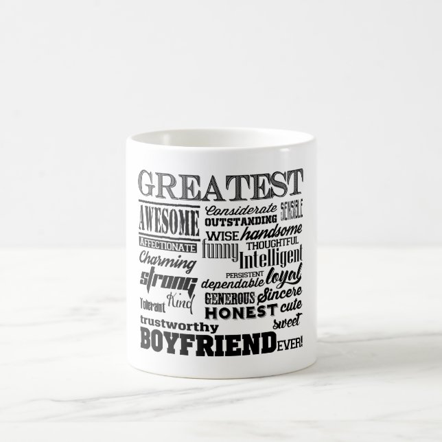Taza De Café El dulce más grande del novio nunca personalizado (Centro)
