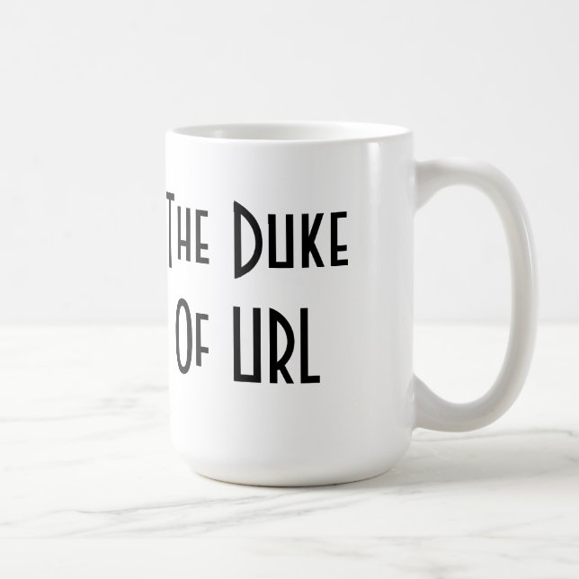 Taza De Café El duque del URL (Derecha)