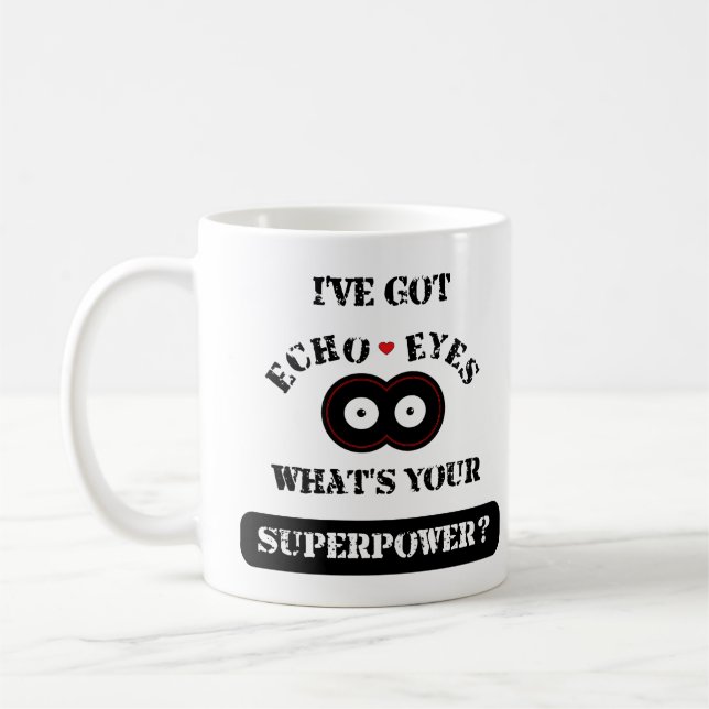Taza De Café El eco observa Superpower2 (Izquierda)