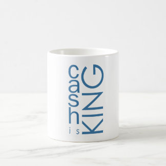 Taza De Café El efectivo es rey