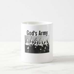 Taza De Café El ejército de dios