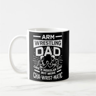 Taza De Café El Ejército Lucha A Papá Como Un Padre Regular Más