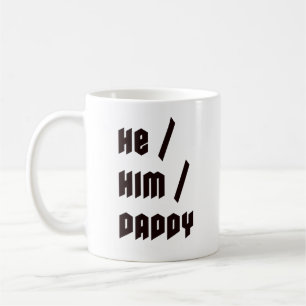 Taza De Café Él Él Papá
