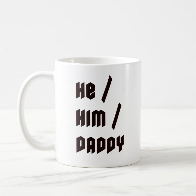 Taza De Café Él Él Papá (Izquierda)