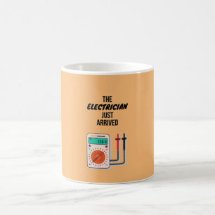 Taza De Café El Electricista Recién Llegó Regalos Para El Ele