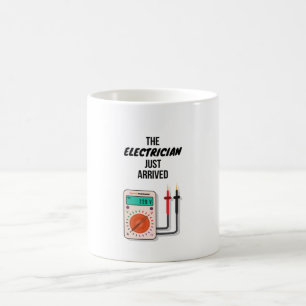 Taza De Café El Electricista Recién Llegó Regalos Para El Ele