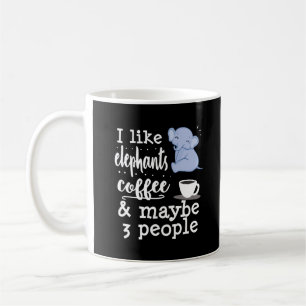 Taza De Café El elefante Lover divertida regalo para el amante 
