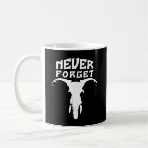 Taza De Café El elefante nunca se olvida