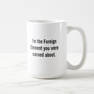 Taza De Café El elemento extranjero comienza el proceso del