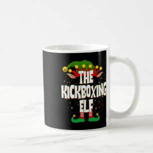 Taza De Café El Elfo del Kickboxing Navidad 