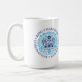Taza De Café El emblema de la coronación del rey Carlos 2023