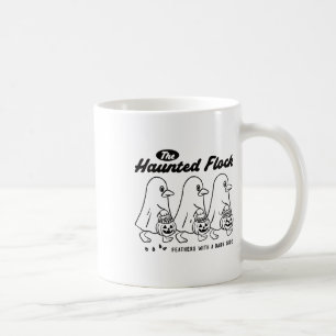 Taza De Café El embrujado fantasma de los patanes de la bandada