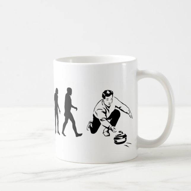 Taza De Café El encresparse de la evolución (Derecha)