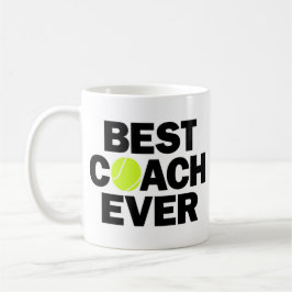 Taza De Café El entrenador de tenis es el mejor entrenador de c