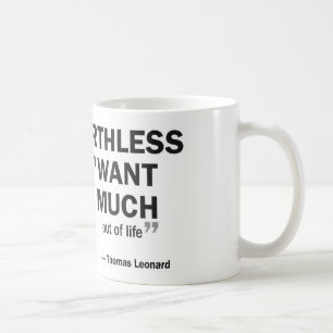 Taza de café - el 'entrenar es sin valor… "