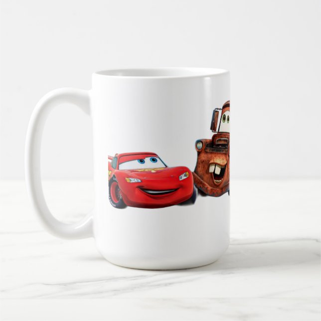 Taza De Café **"El Entusiasta Del Auto Impresa Mug: (Izquierda)