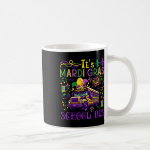 Taza De Café El equipo de choferes de autobuses escolares Mardi