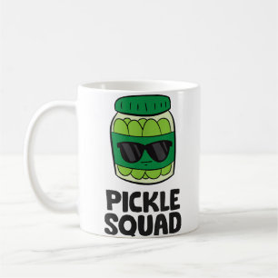 Taza De Café El equipo de Pickle Lover se escuadra divertida
