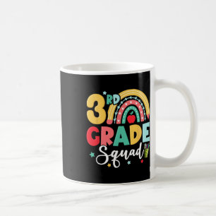 Taza De Café El equipo de tercer grado de escuadrón se divertía