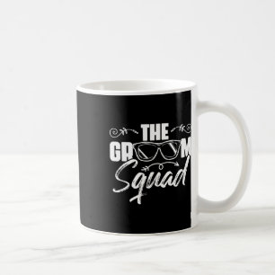 Taza De Café El equipo del novio Sungles boda despedida de solt