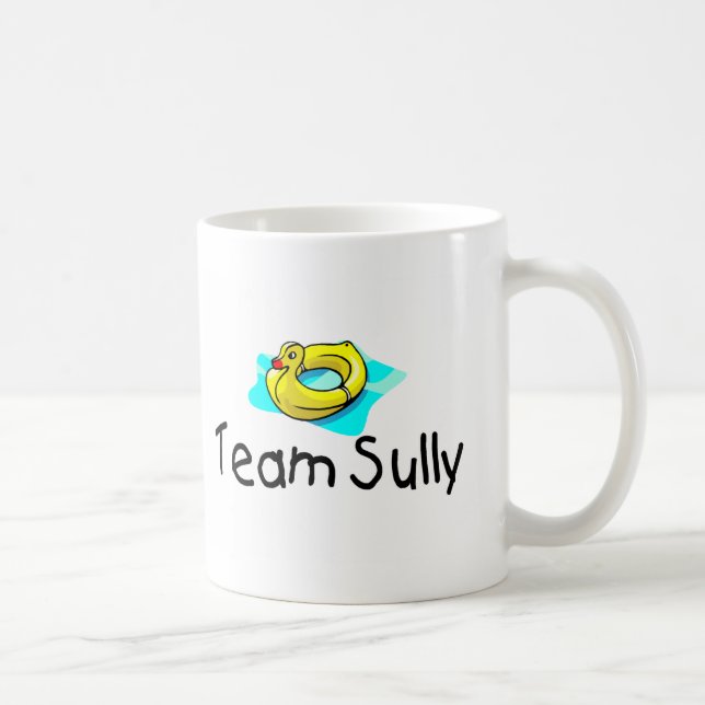 Taza De Café El equipo Sully el pato (Derecha)