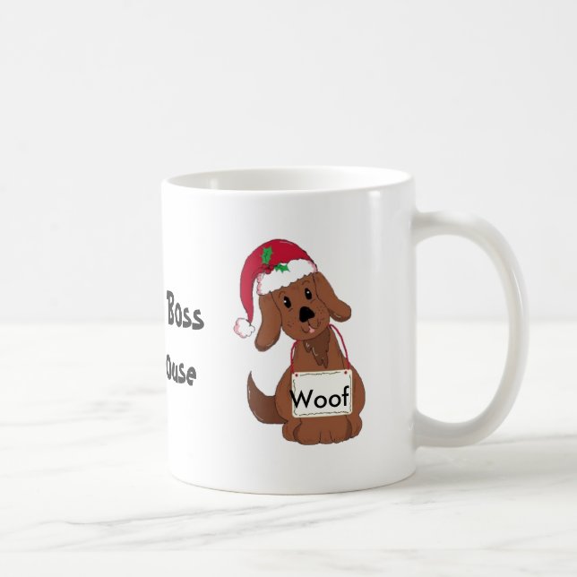 Taza De Café Él es el jefe... (Derecha)