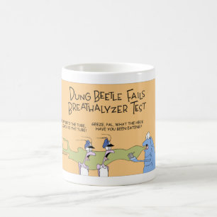 Taza De Café El escarabajo de estiércol y la prueba de