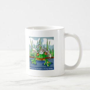 Taza De Café El escorpión y la rana