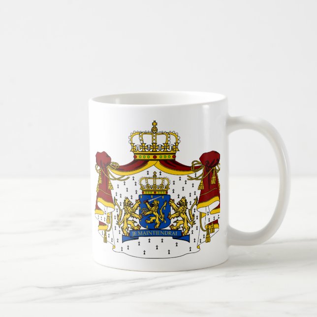 Taza De Café El escudo de armas holandés (Derecha)