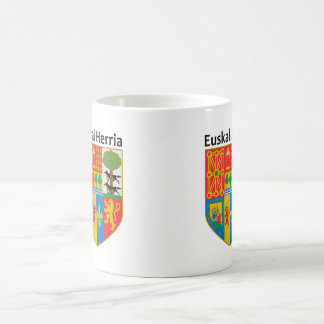 Taza De Café El escudo de armas vasco del país (Euskal Herria),