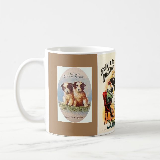 Taza De Café "El espectáculo de perros" (Izquierda)