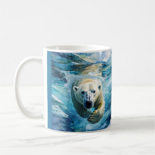 Taza De Café El espejismo ártico: El monarca nadador