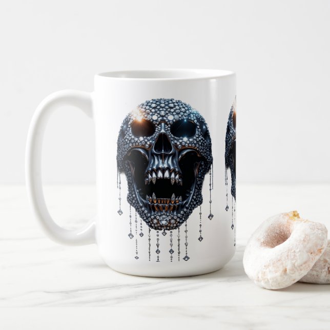 Taza De Café El "espeluznante balanceo" de Halloween (Con donut)