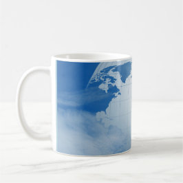 Taza De Café El esperanto habla aquí tierra nublada