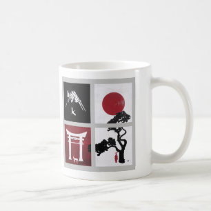 Taza De Café El Espíritu Japonés Pintura de Alfred Fox